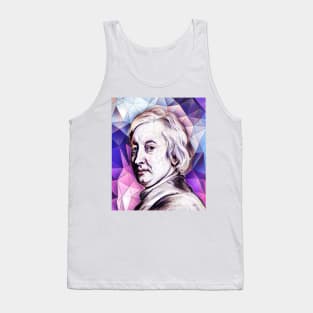 John Dryden Pink Portrait | John Dryden Artwork 8 Tank Top